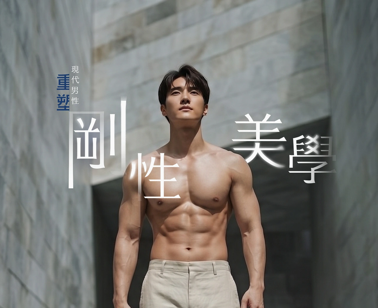 重塑現代男性剛性美學